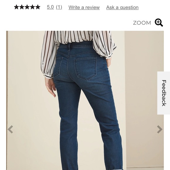Chicos Perfect Stretch Crop Jeans 
